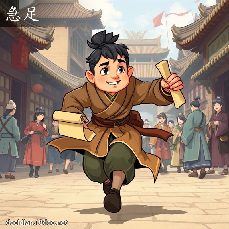 急足 - 国语大辞典配图