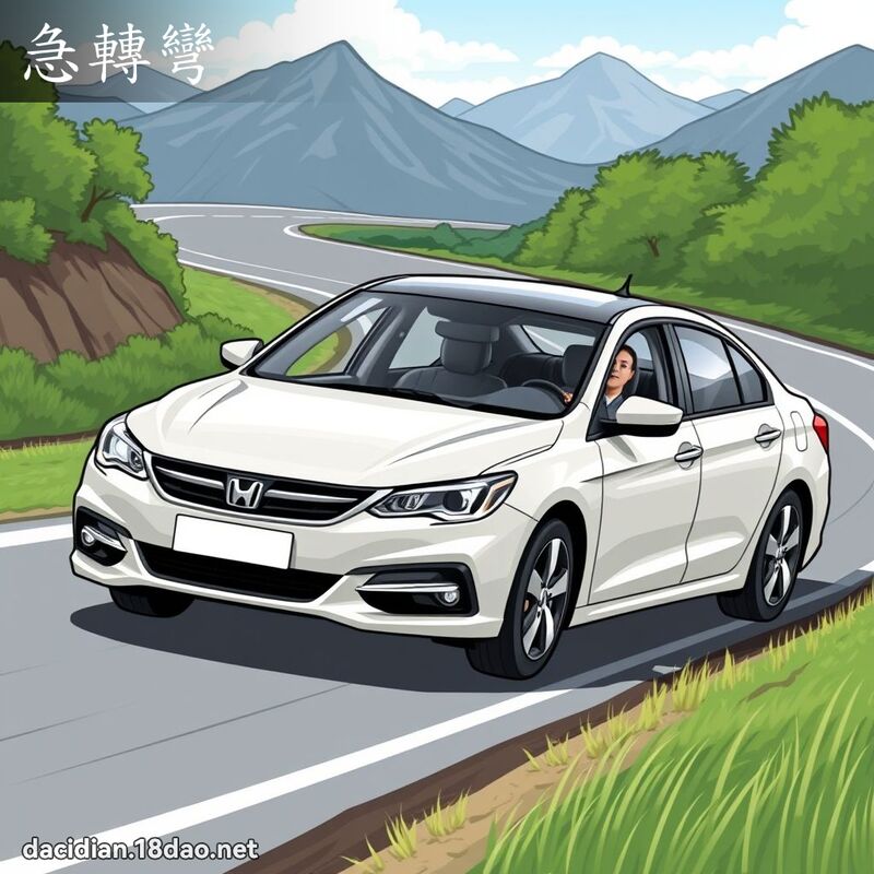急轉彎 - 國語大辭典配圖