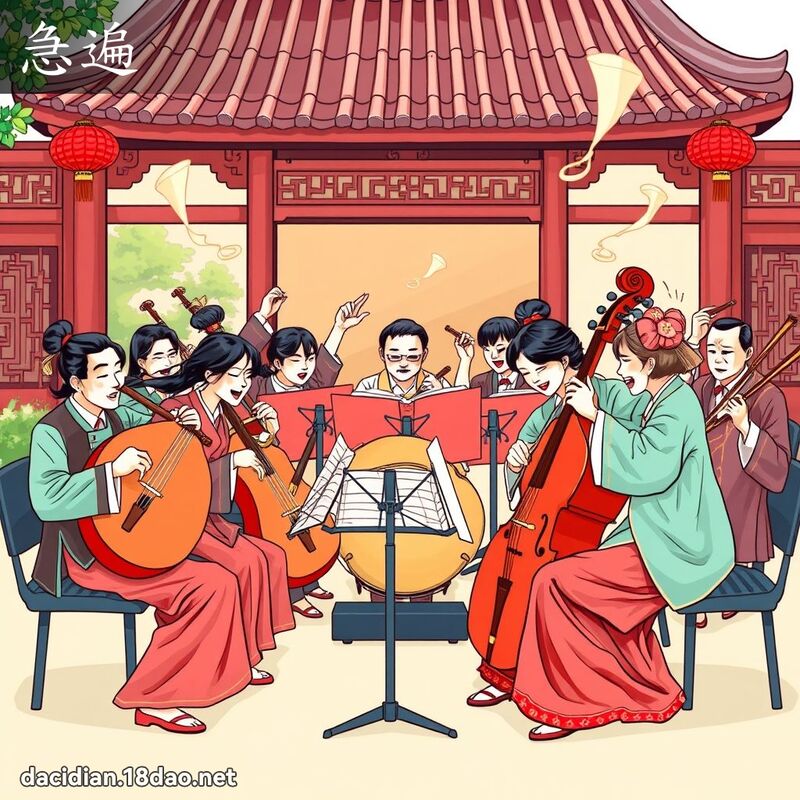 急遍 - 国语大辞典配图