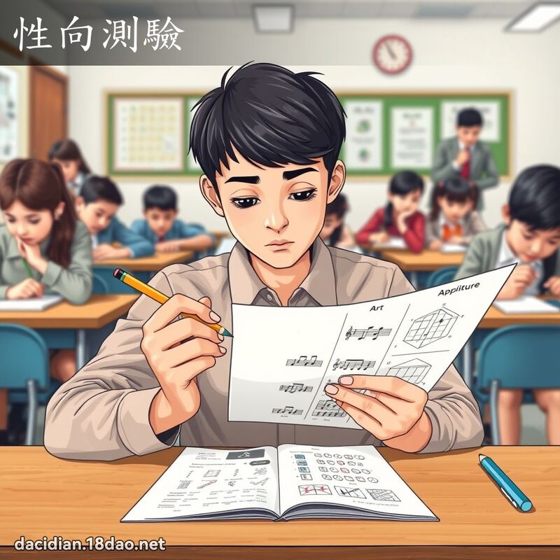 性向測驗 - 國語大辭典配圖