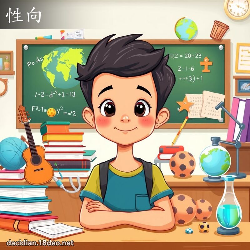 性向 - 國語大辭典配圖