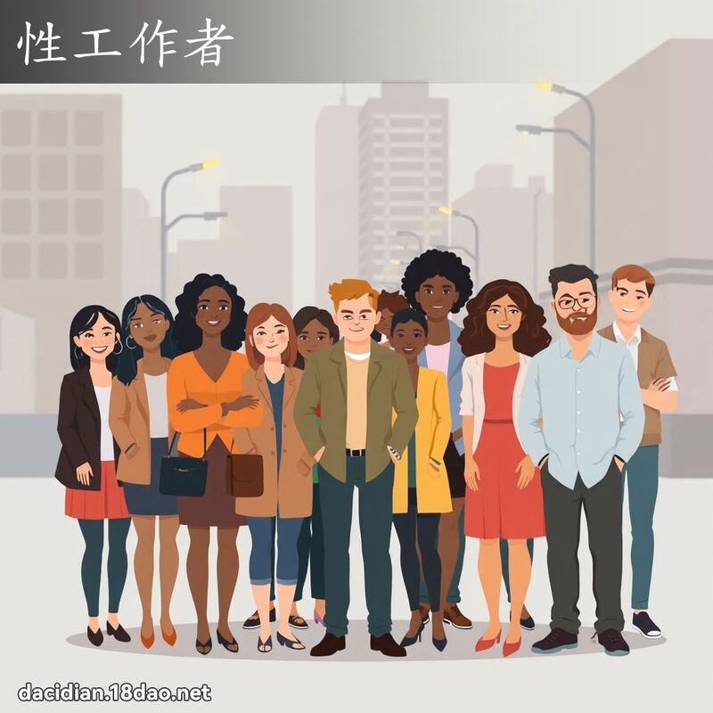 性工作者 - 国语大辞典配图