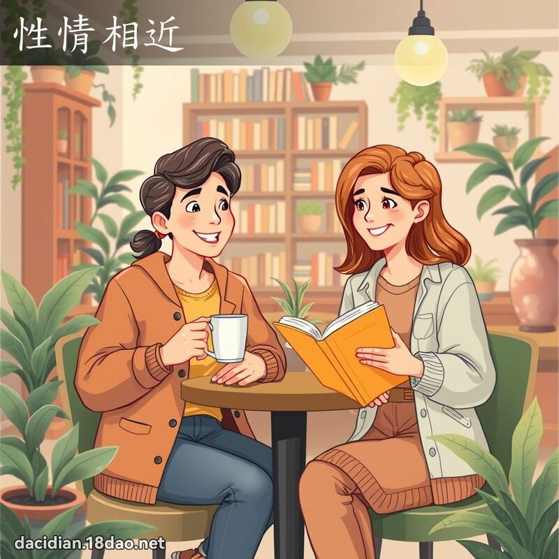 性情相近 - 國語大辭典配圖