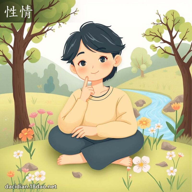 詞語: 性情 (多意詞)