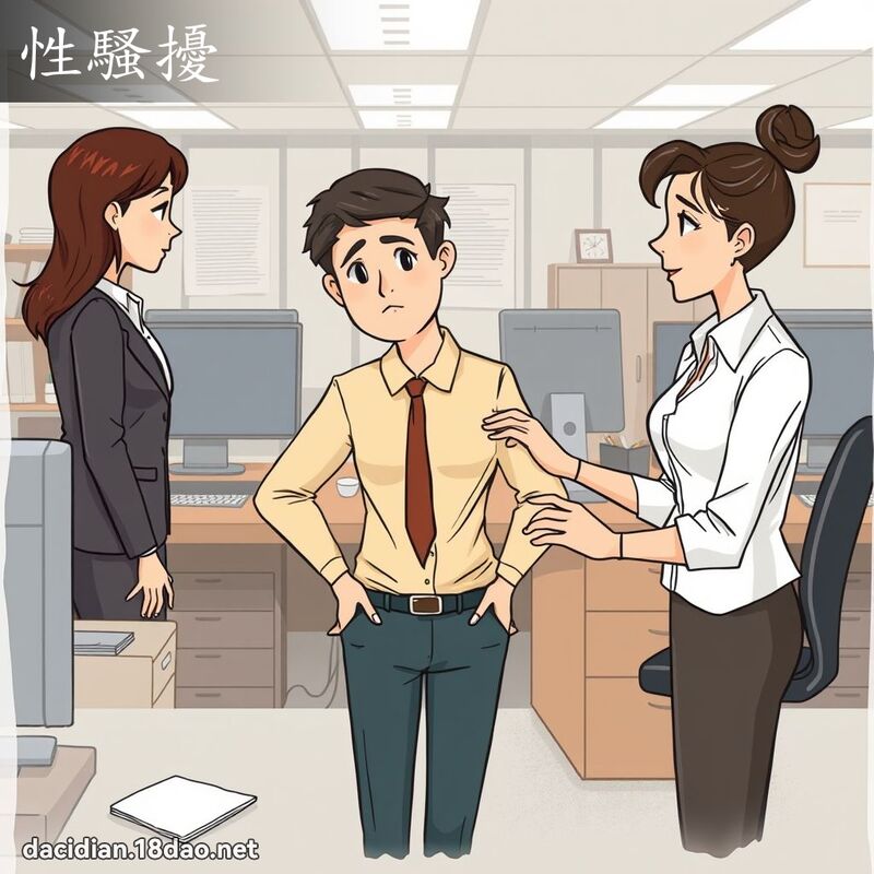 性骚扰 - 国语大辞典配图