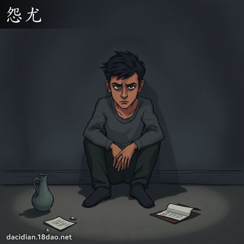 怨尤 - 國語大辭典配圖