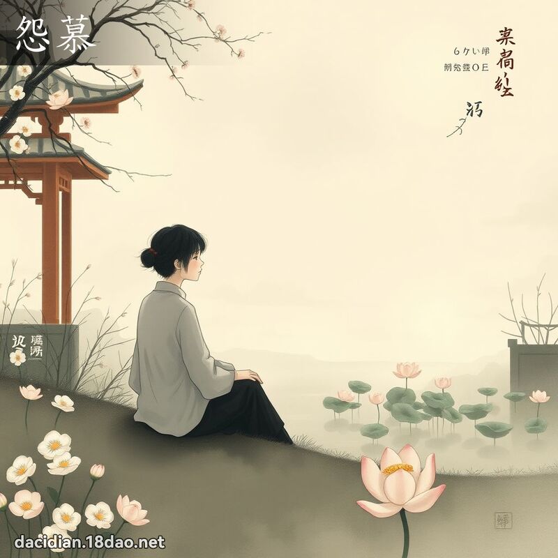 怨慕 - 國語大辭典配圖