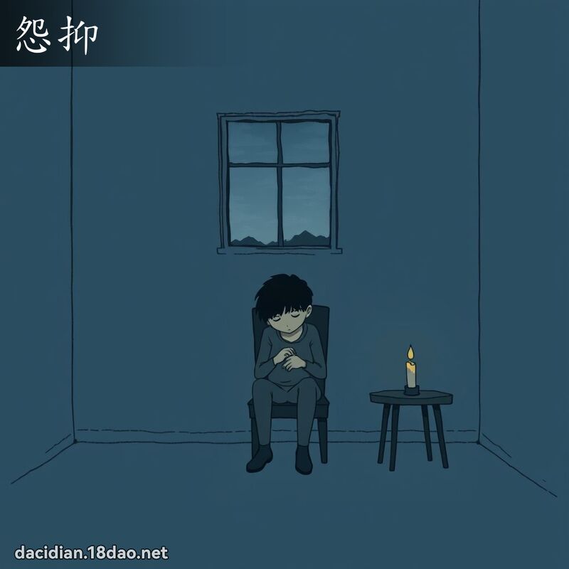 怨抑 - 國語大辭典配圖