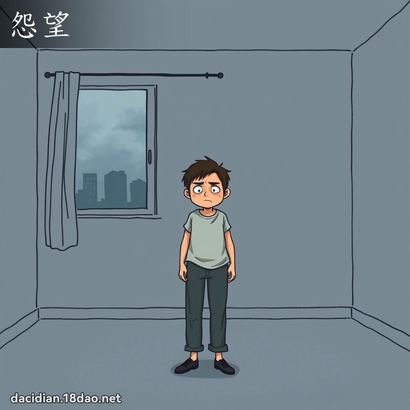 怨望 - 國語大辭典配圖