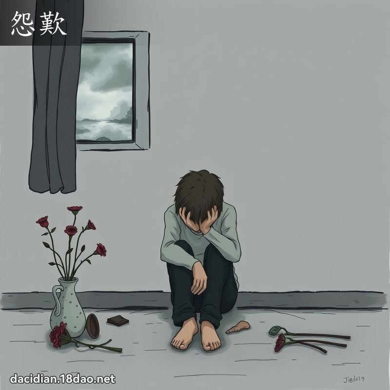 怨歎 - 國語大辭典配圖