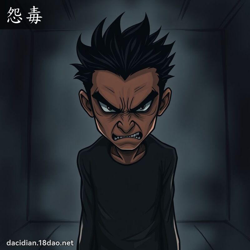 怨毒 - 國語大辭典配圖