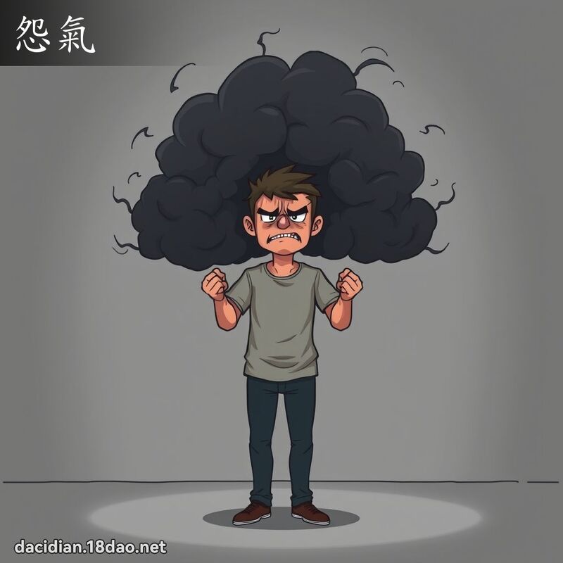 怨氣 - 國語大辭典配圖
