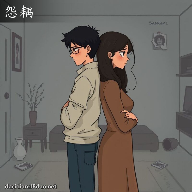 怨耦 - 國語大辭典配圖