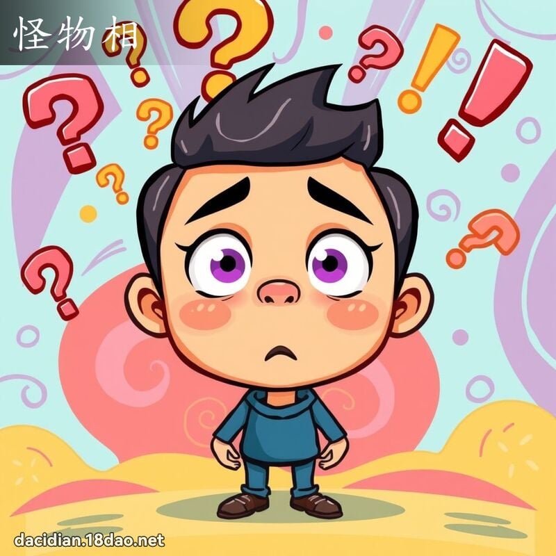 怪物相 - 國語大辭典配圖