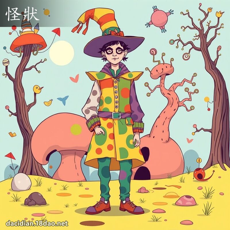 怪状 - 国语大辞典配图