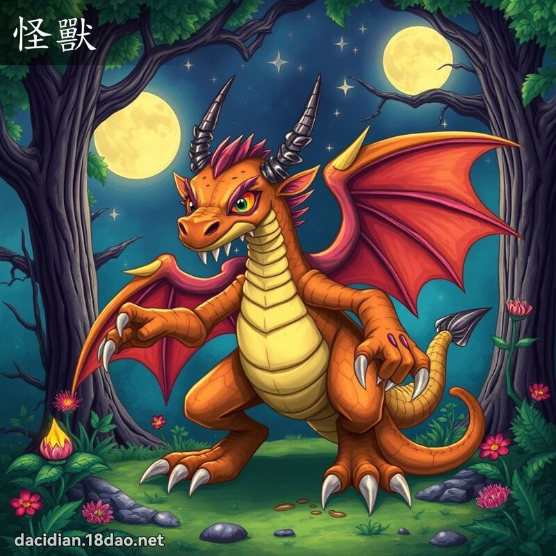 怪兽 - 国语大辞典配图
