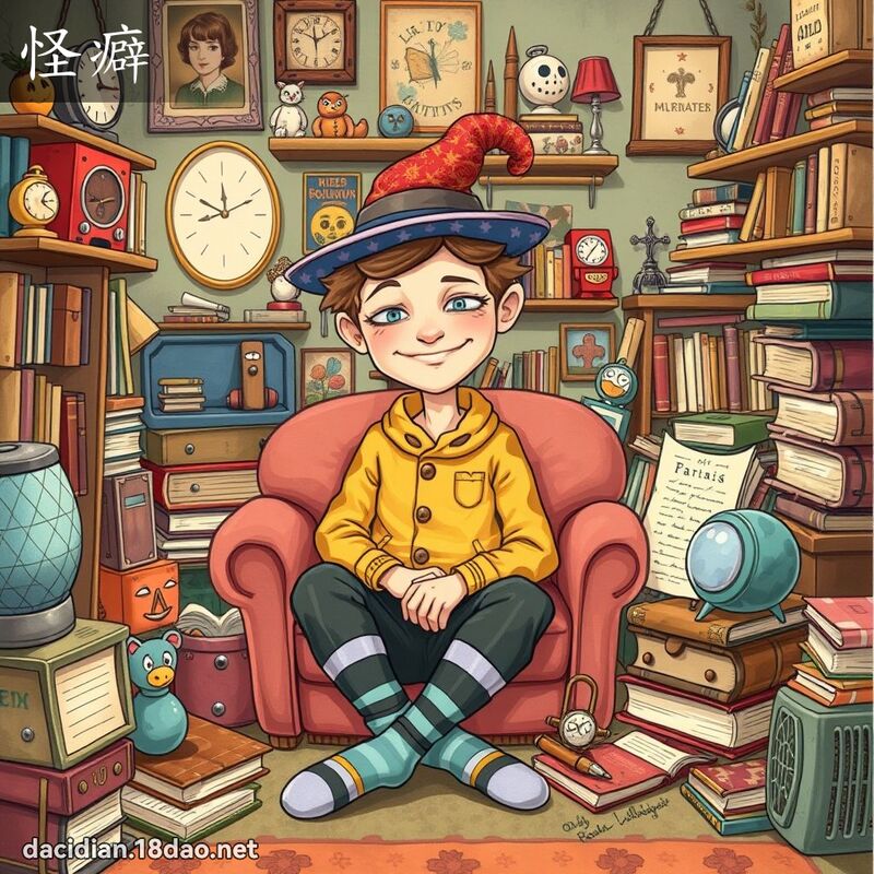 怪癖 - 國語大辭典配圖