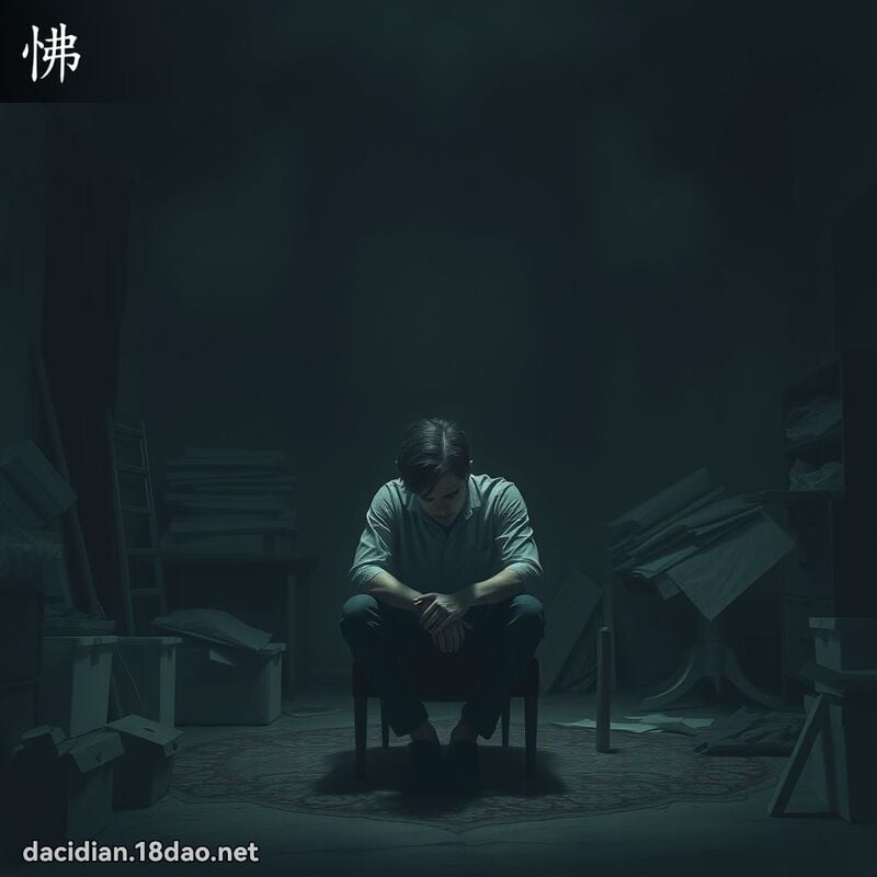 漢字: 怫 (多音字)