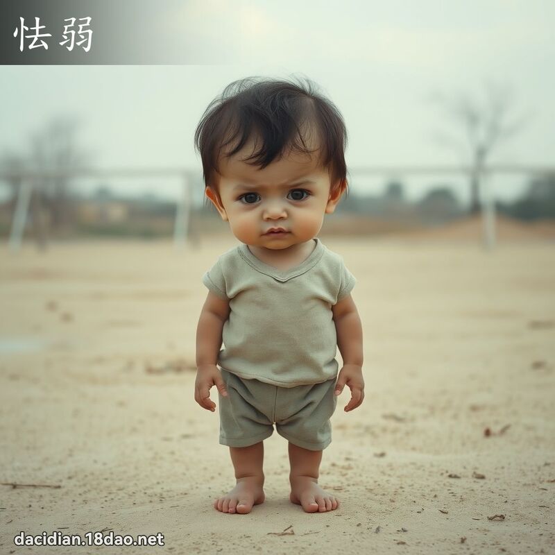 怯弱 - 國語大辭典配圖