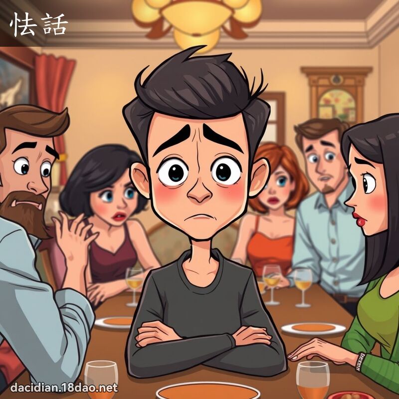 怯话 - 国语大辞典配图
