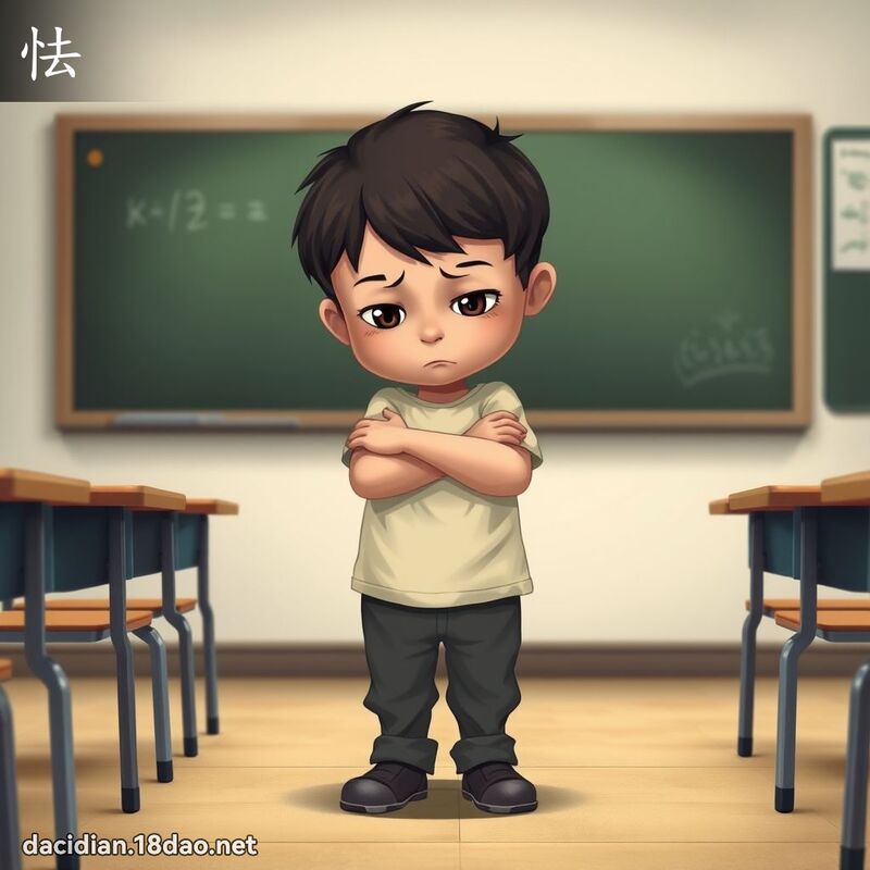 漢字: 怯 (多音字)