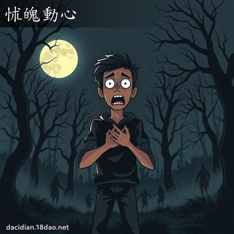 怵魄动心 - 国语大辞典配图