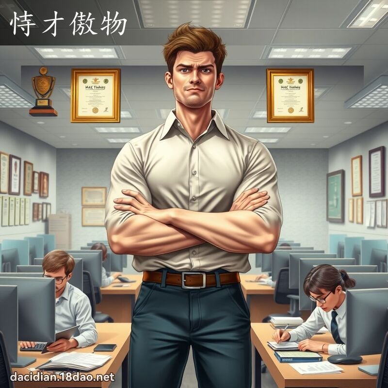 恃才傲物 - 國語大辭典配圖