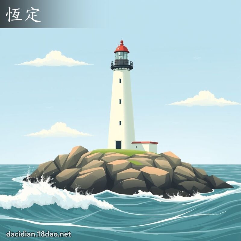 恆定 - 國語大辭典配圖
