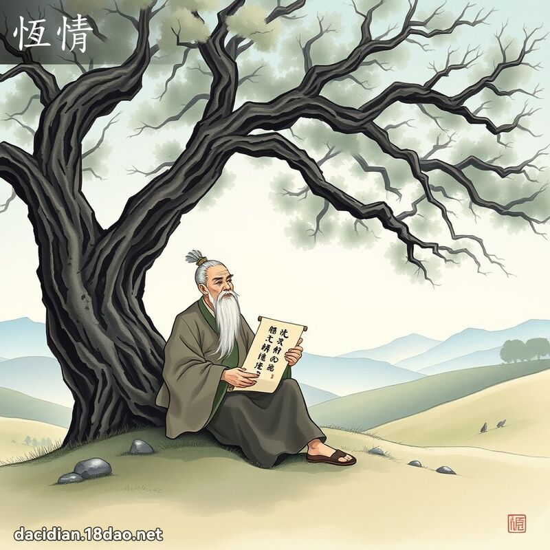恒情 - 国语大辞典配图