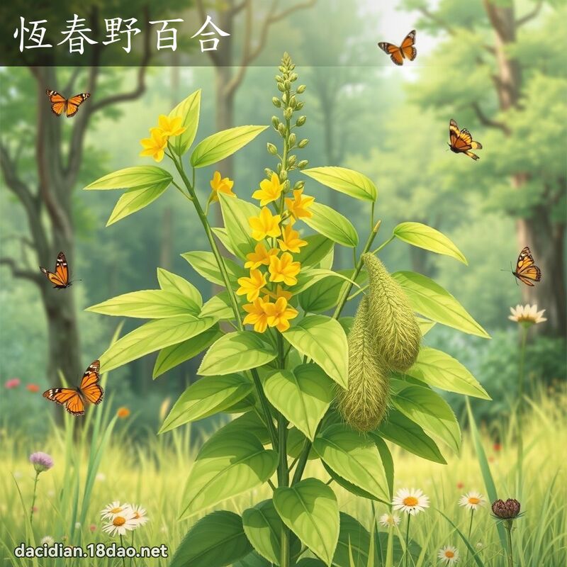恆春野百合 - 國語大辭典配圖