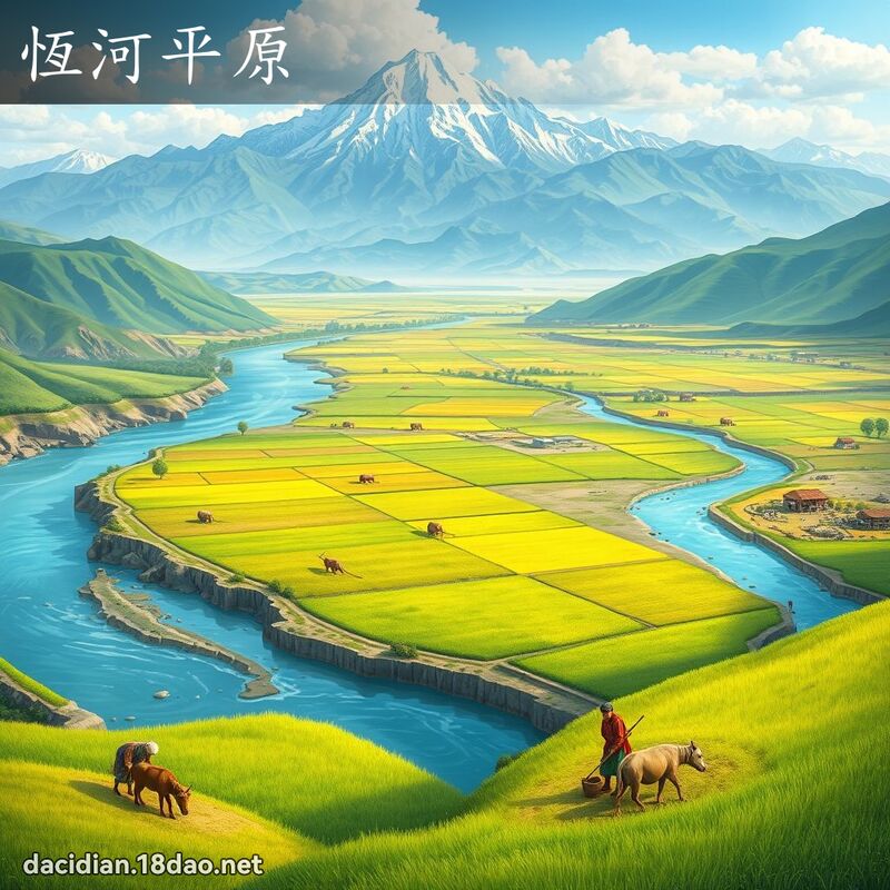 恆河平原 - 國語大辭典配圖
