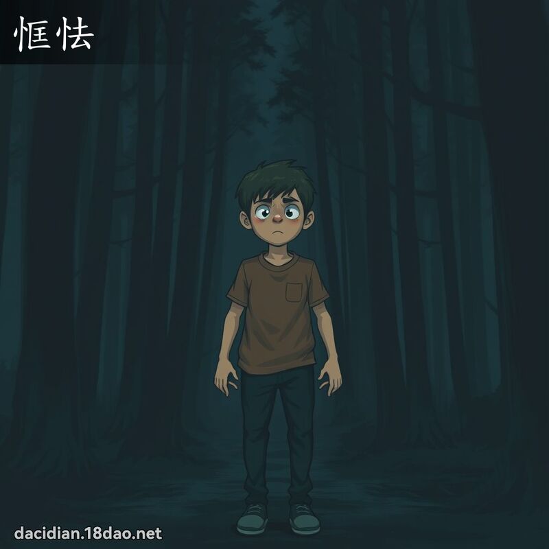 恇怯 - 国语大辞典配图