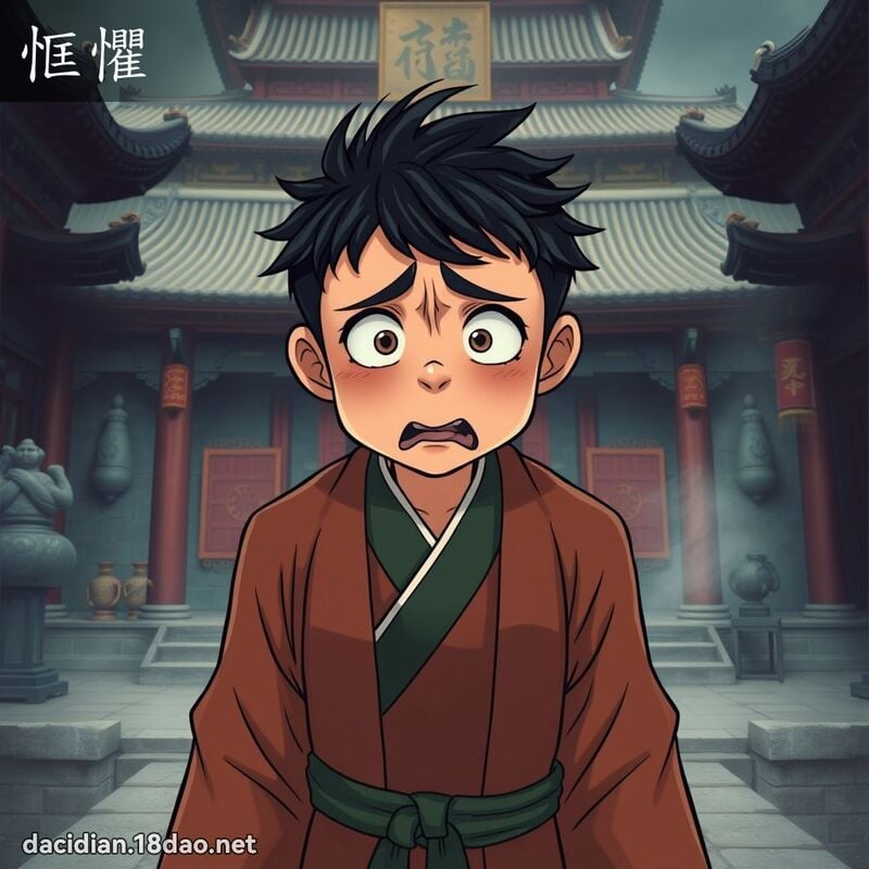 恇懼 - 國語大辭典配圖