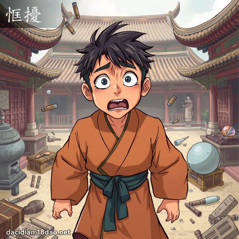 恇扰 - 国语大辞典配图