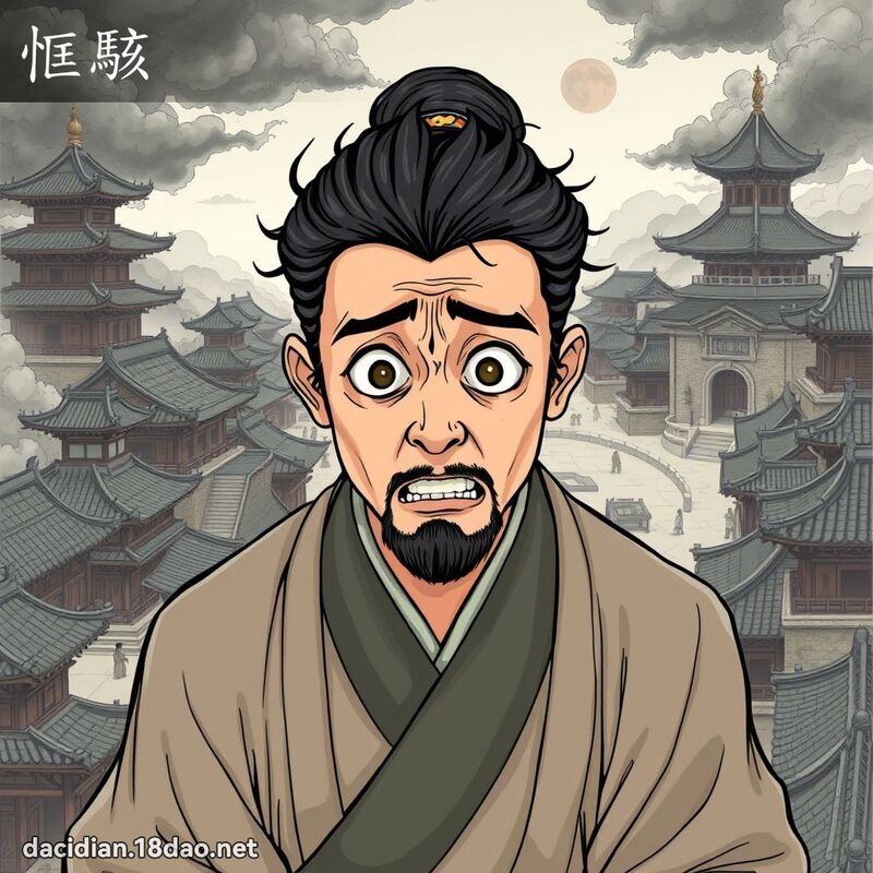 恇骇 - 国语大辞典配图