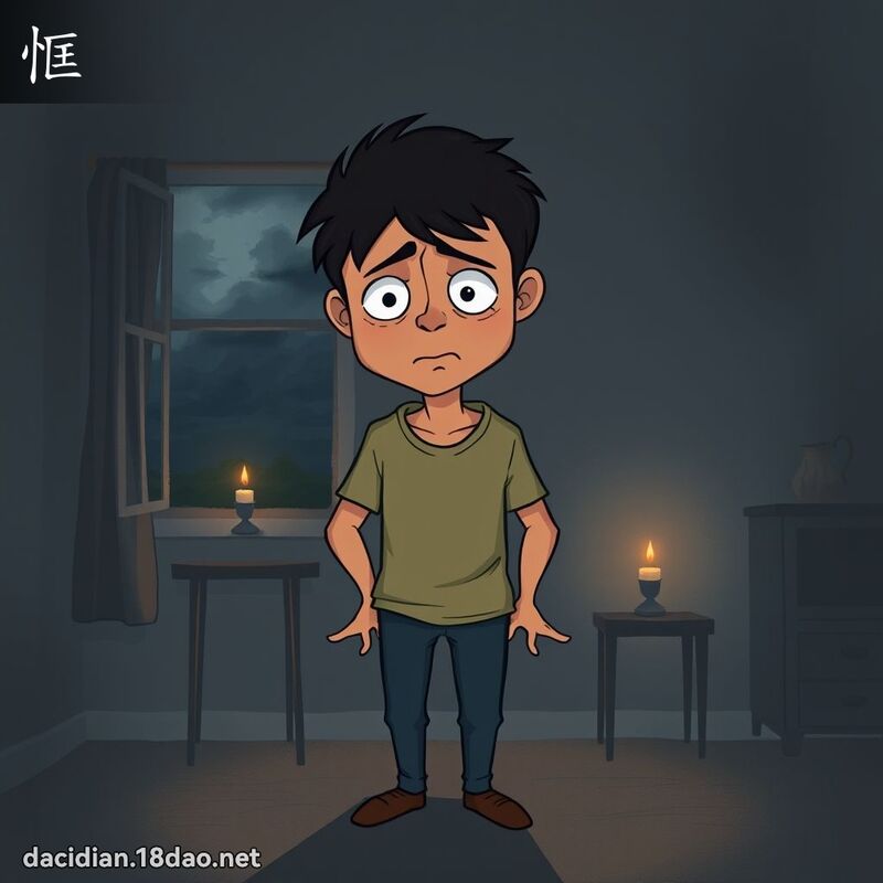 恇 - 国语大辞典配图