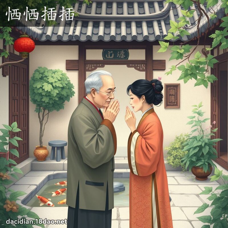 恓恓插插 - 国语大辞典配图
