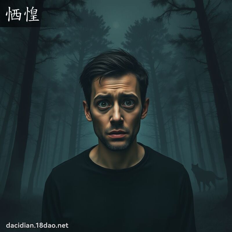 恓惶 - 國語大辭典配圖