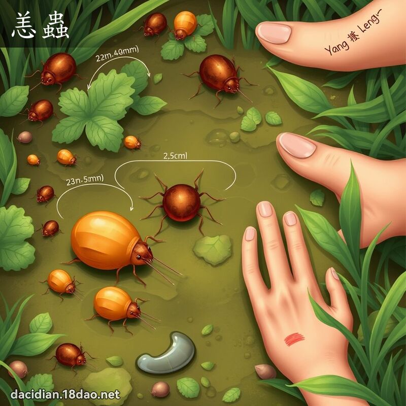 恙蟲 - 國語大辭典配圖