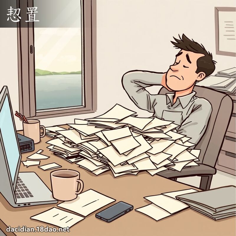 恝置 - 国语大辞典配图