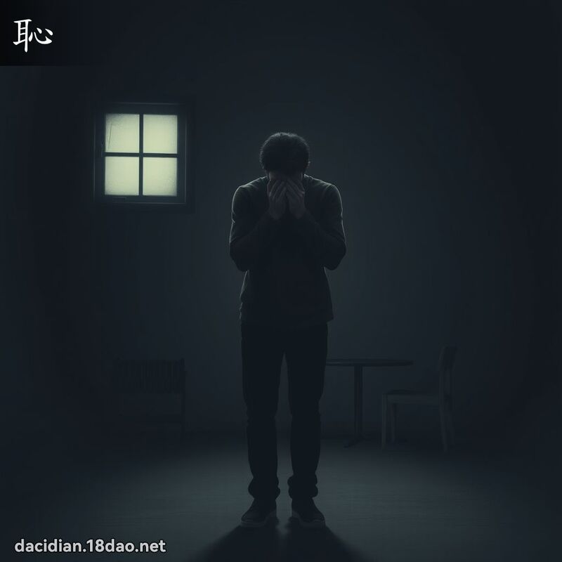 恥 - 國語大辭典配圖