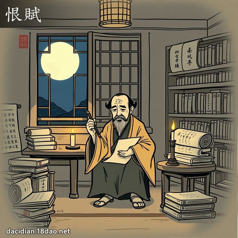 恨赋 - 国语大辞典配图