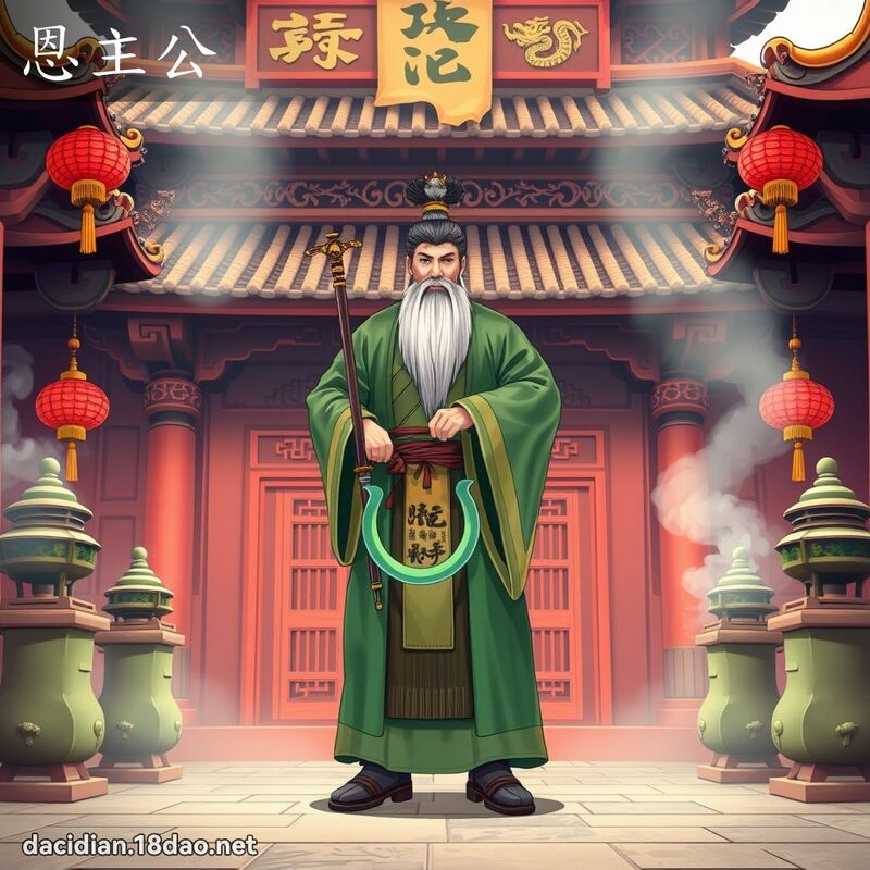 恩主公 - 国语大辞典配图