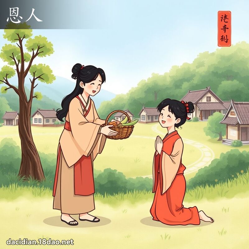恩人 - 國語大辭典配圖