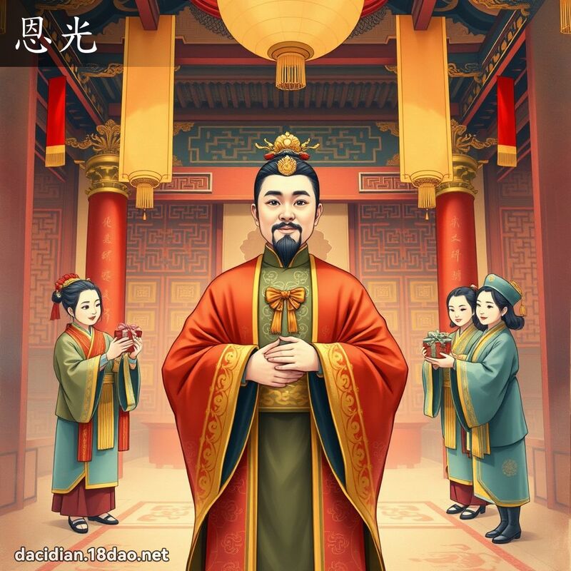 恩光 - 國語大辭典配圖