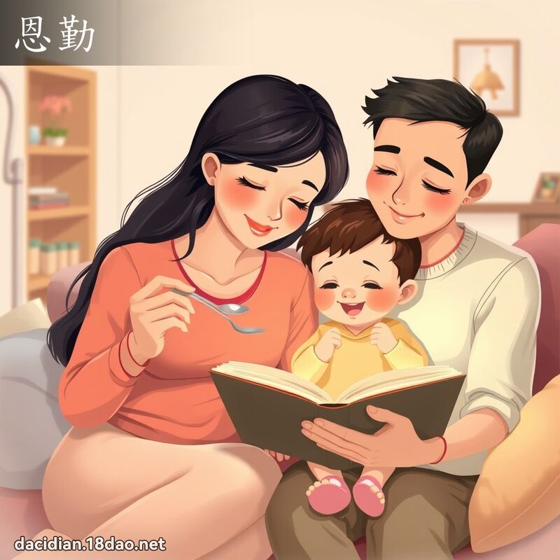 恩勤 - 国语大辞典配图