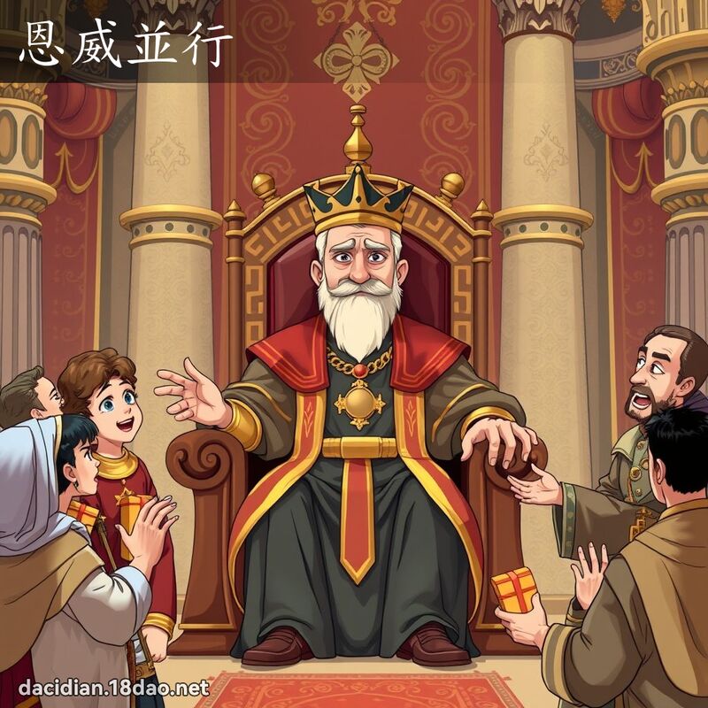 恩威並行 - 国语大辞典配图