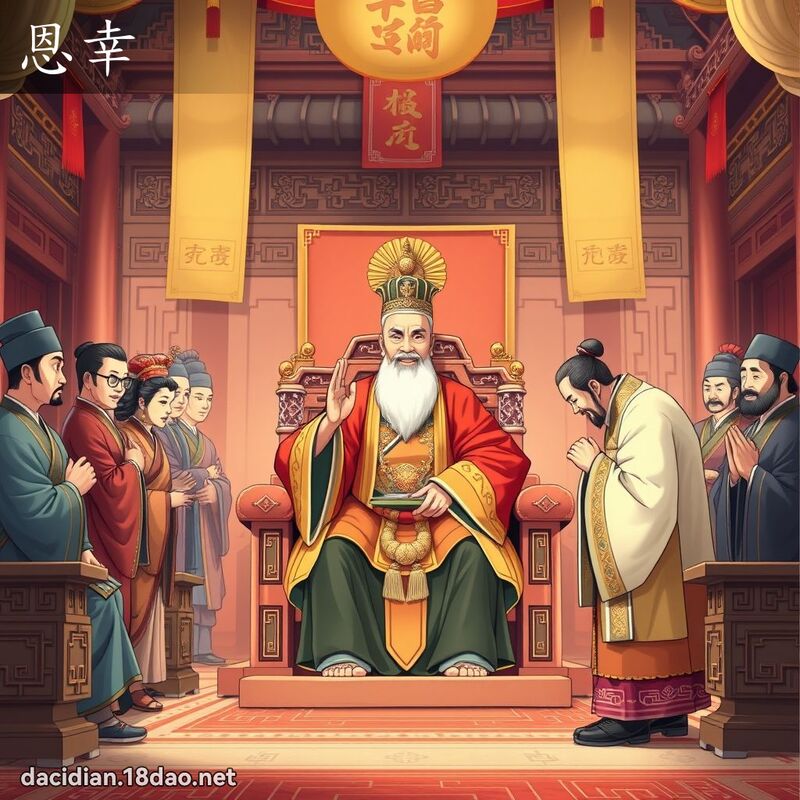 恩幸 - 国语大辞典配图
