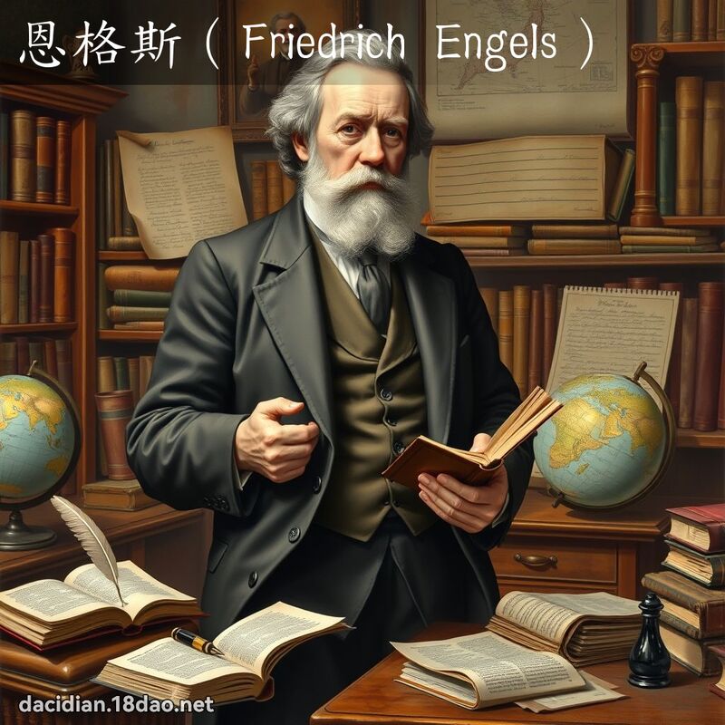 恩格斯（Friedrich Engels） - 国语大辞典配图