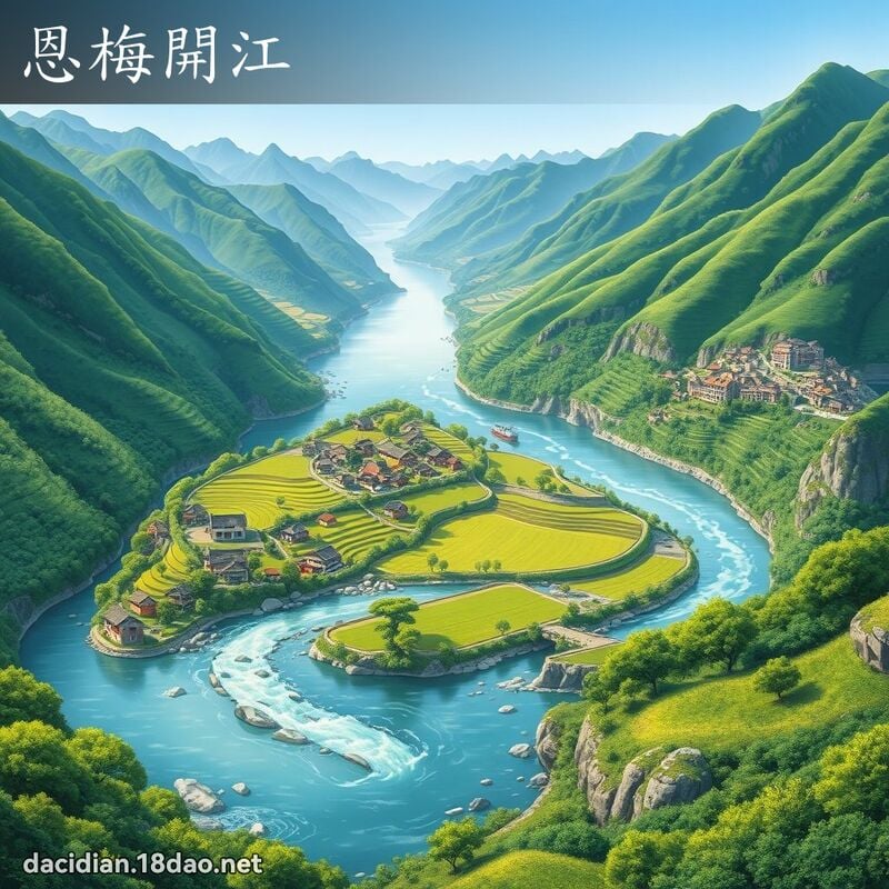 恩梅开江 - 国语大辞典配图